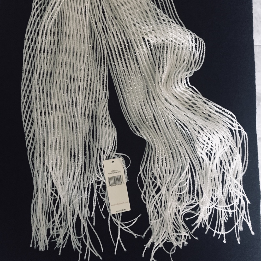 LUREX NET SCARF - Picture 3 of 5